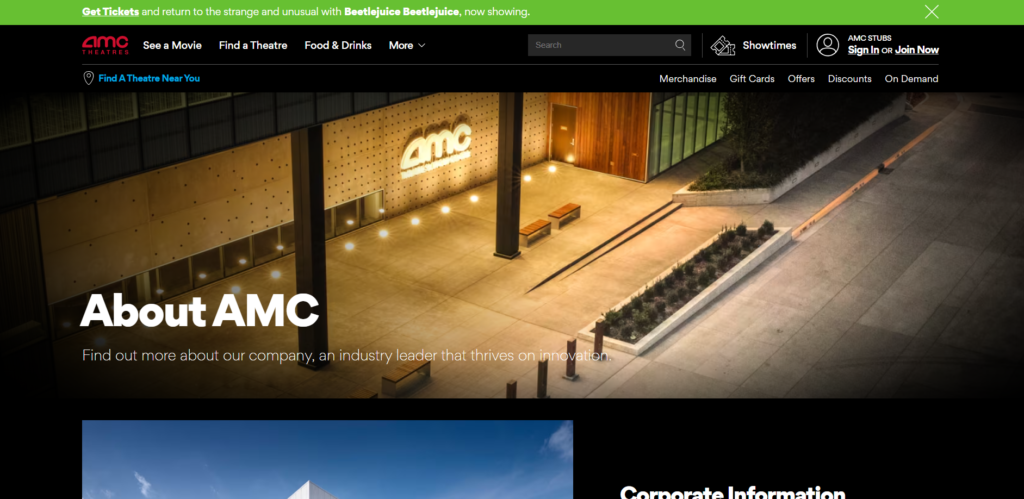 Overview of AMC Entertainment Holdings